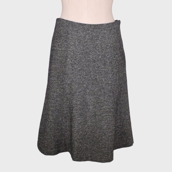 GAP Tweed Wool A-Line Skirt - Picture 1 of 5